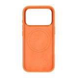 iPhone 17 Pro Skal Silikon MagSafe Stativ Orange
