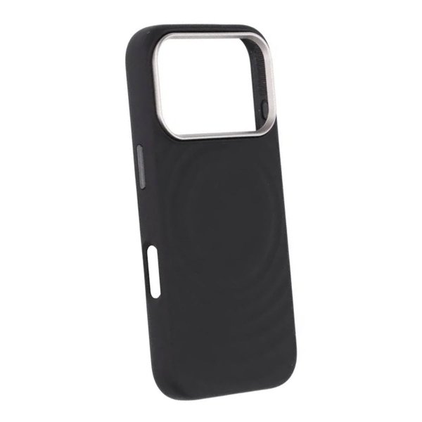 iPhone 17 Pro Skal Silikon MagSafe Svart
