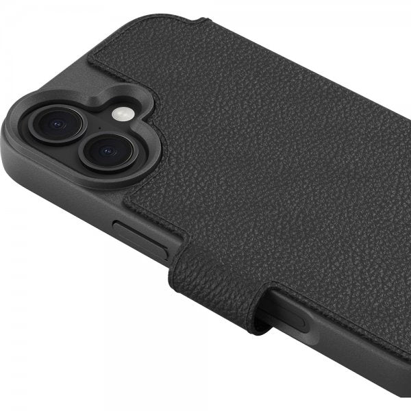 agood company iPhone 17 Fodral Cirkulärt Plånboksfodral Svart