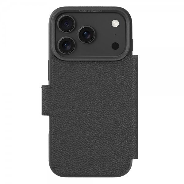 agood company iPhone 17 Pro Max Fodral Cirkulärt Plånboksfodral Svart