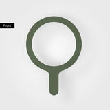 agood company Avtagbar MagSafe-ring Moss Green