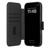 agood company iPhone 16 Fodral Cirkulärt Plånboksfodral Svart