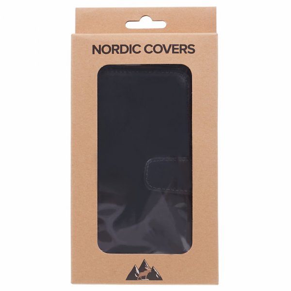 Nordic Covers Google Pixel 8a Fodral Essential Leather Raven Black