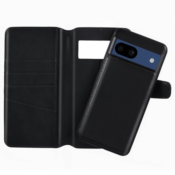Nordic Covers Google Pixel 8a Fodral MagLeather Raven Black