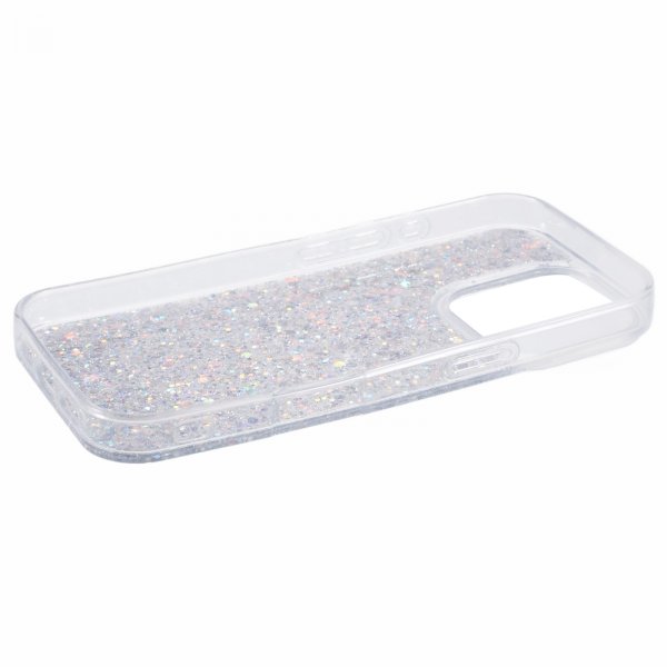 Nordic Covers iPhone 16 Pro Skal Sparkle Series Stardust Silver