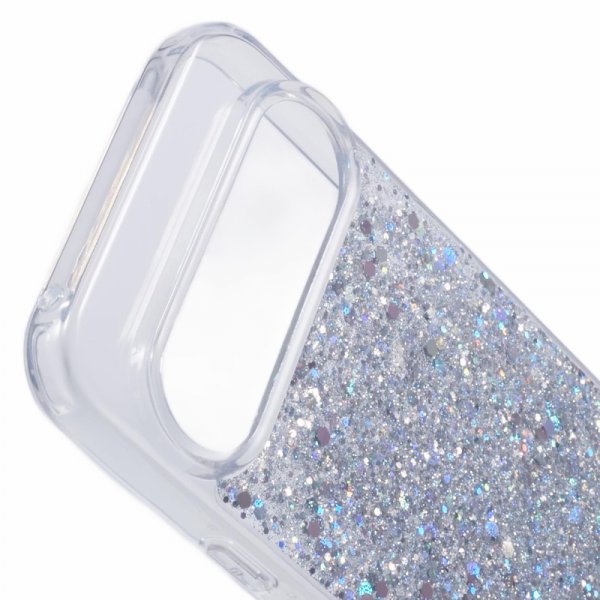 Nordic Covers Google Pixel 9 Pro XL Skal Sparkle Series Stardust Silver