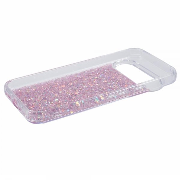 Nordic Covers Google Pixel 9 Pro XL Skal Sparkle Series Blossom Pink