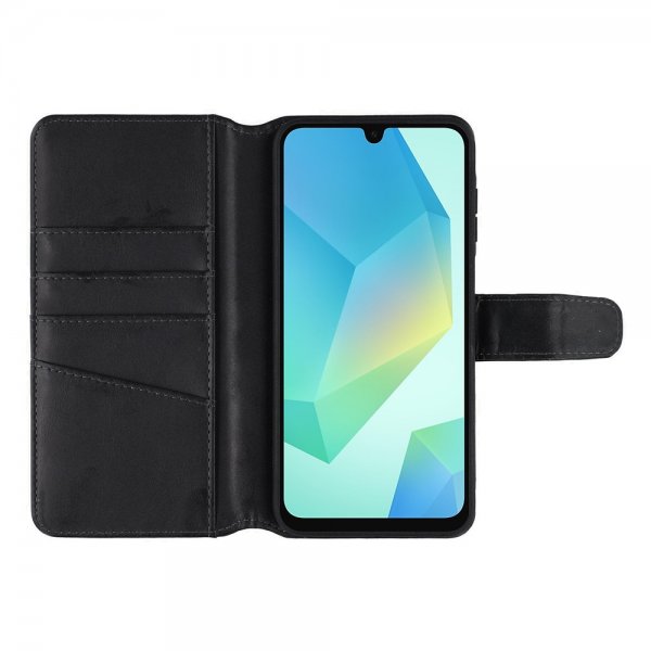 Nordic Covers Samsung Galaxy A16 Fodral Essential Leather Raven Black