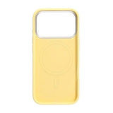 iPhone 17 Pro Skal Silikon MagSafe Gul