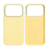 iPhone 17 Pro Skal Silikon MagSafe Gul