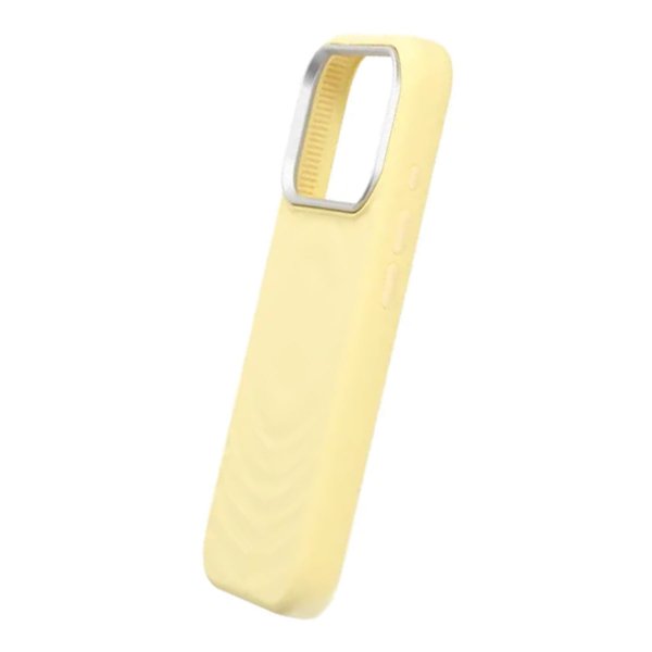 iPhone 17 Pro Max Skal Silikon MagSafe Gul