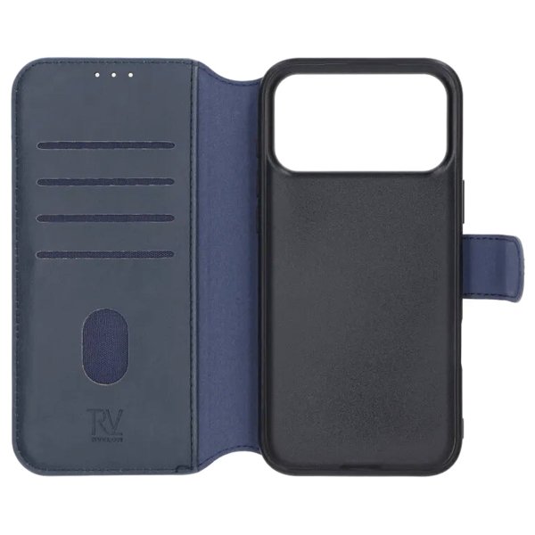 Rvelon iPhone 17 Pro Max Fodral 4 Kortfack MagSafe Blå
