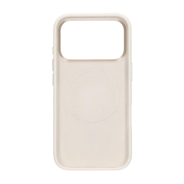 iPhone 17 Pro Skal Silikon MagSafe Stativ Vit