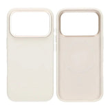 iPhone 17 Pro Max Skal Silikon MagSafe Stativ Vit