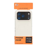 iPhone 17 Pro Skal Silikon MagSafe Stativ Vit