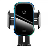 Baseus Bilhållare Light Electric Holder Wireless Charger