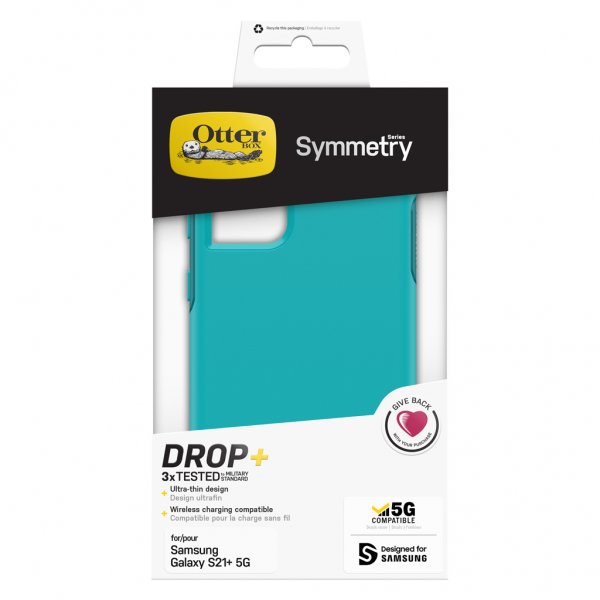 Otterbox Samsung Galaxy S21 Plus Skal Symmetry Series Rock Candy Blue