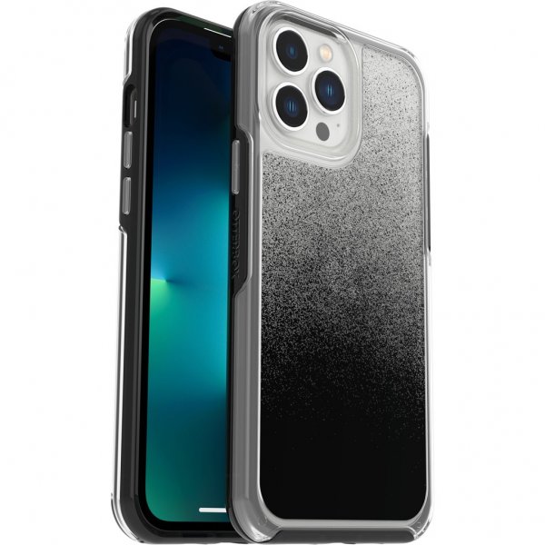 Otterbox iPhone 13 Pro Max Skal Symmetry Series Klar Svart