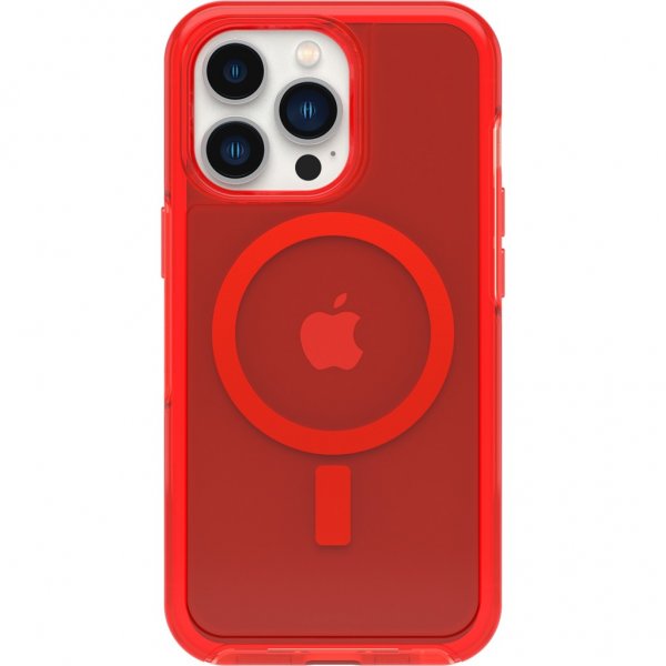 Otterbox iPhone 13 Pro Skal Symmetry Plus Clear In The Red