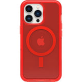 Otterbox iPhone 13 Pro Skal Symmetry Plus Clear In The Red