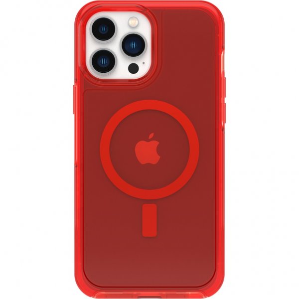 Otterbox iPhone 13 Pro Max Skal Symmetry Plus Clear In The Red