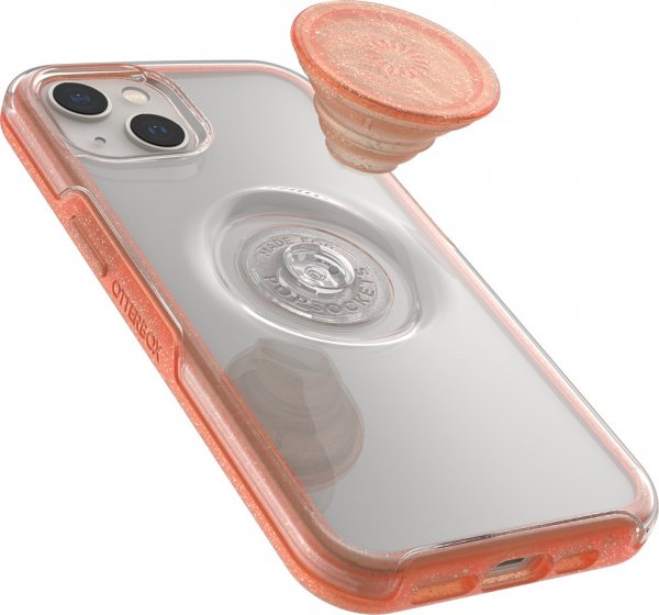 Otterbox iPhone 13 Skal Otter+Pop Symmetry Series Clear Melondramatic