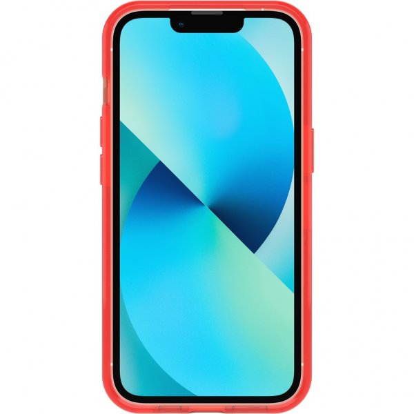 Otterbox iPhone 13 Skal Symmetry Plus Clear In The Red