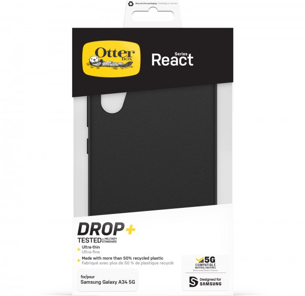 Otterbox Samsung Galaxy A34 5G Skal React Svart