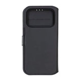 Rvelon iPhone 17 Pro Fodral 4 Kortfack Löstagbart Skal Svart