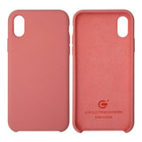 iPhone X/iPhone Xs Skal Silikon Rosa