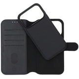 Rvelon iPhone 17 Pro Fodral 4 Kortfack Löstagbart Skal Svart