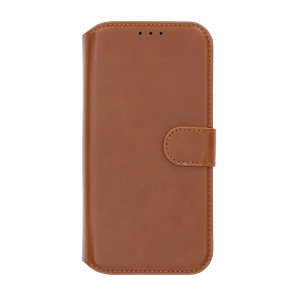Rvelon iPhone 17 Pro Fodral 4 Kortfack Löstagbart Skal Brun