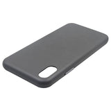 iPhone X/iPhone Xs Skal Läder Grå
