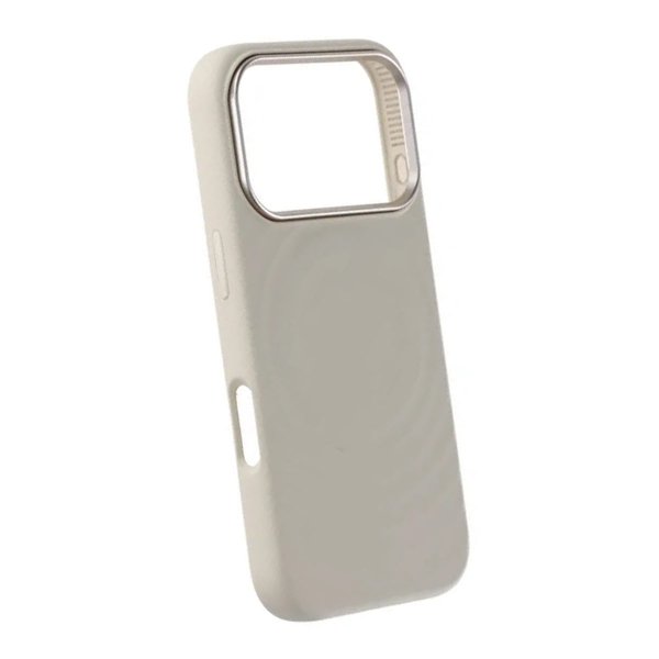 iPhone 17 Pro Skal Silikon MagSafe Beige