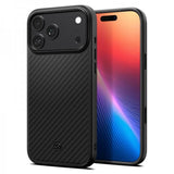 Spigen iPhone 17 Pro Max Skal Enzo Aramid T MagFit Svart