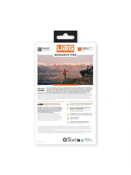 Urban Armor Gear (UAG) Samsung Galaxy S25 Plus Skal Monarch Pro Kevlar MagSafe Svart