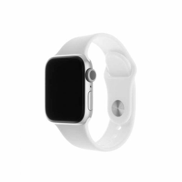 Fixed Apple Watch 44/45/46mm/Apple Watch Ultra Armband Silicone Strap Vit