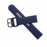 Fixed Samsung Galaxy Watch 20mm Armband Silicone Strap Blå