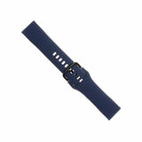 Fixed Samsung Galaxy Watch 20mm Armband Silicone Strap Blå
