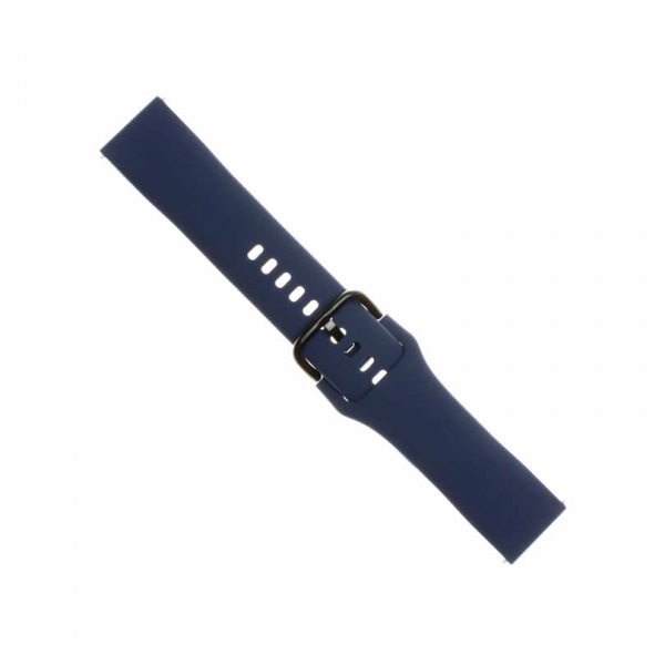 Fixed Samsung Galaxy Watch 22mm Armband Silicone Strap Blå