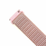 Fixed Samsung Galaxy Watch 20mm Armband Nylon Strap Roseguld
