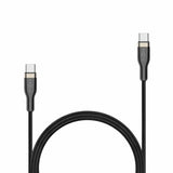 Fixed Kabel METAL Series USB-C/USB-C 2m Svart