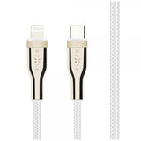 Fixed Kabel METAL Series USB-C/Lightning 2m Vit