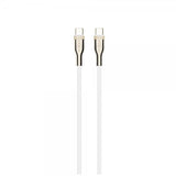 Fixed Kabel METAL Series USB-C/USB-C 1.2m Vit