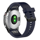 Fixed Garmin QuickFit 20mm Armband Silicone Strap Blå