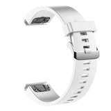 Fixed Garmin QuickFit 20mm Armband Silicone Strap Vit