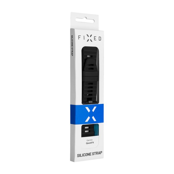 Fixed Garmin QuickFit 20mm Armband Silicone Strap Vit
