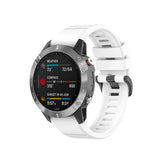 Fixed Garmin QuickFit 22mm Armband Silicone Strap Vit