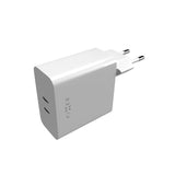 Fixed Supersnabb Laddare 2xUSB-C PD 3.0 65W