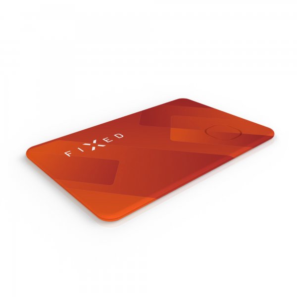 Fixed Tag Card Smart Tracker Orange
